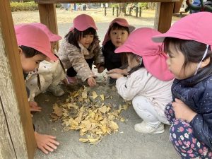 落ち葉のケーキ
