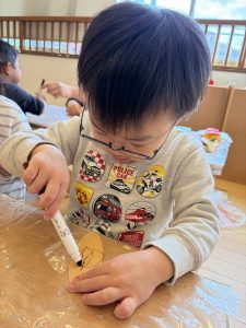 クリスマス製作をしたよ☆