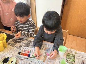 ネックレス作り☆