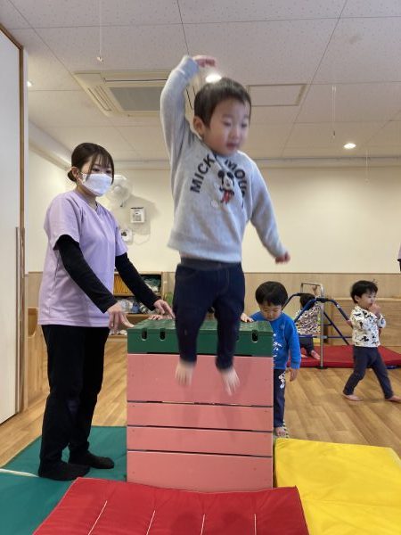運動遊び大好き！
