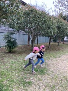 オオカミから逃げるぞ！！