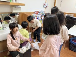 お当番活動の引継ぎを・・・