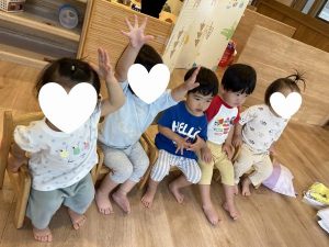 水遊び気持ちいいね☆