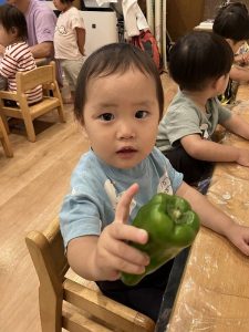 野菜っておもしろいね♪