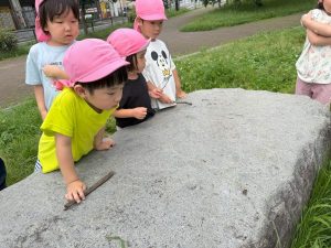いちごグループ初のお散歩♪