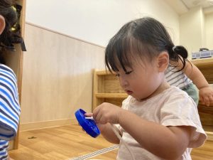 ひも通しに挑戦！
