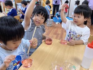 【みんなのじかん】部屋で夏の遊び