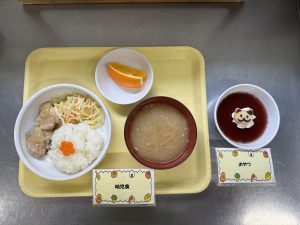 【給食】誕生会メニュー