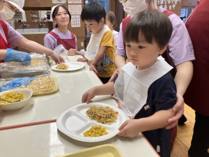 お祭りビュッフェ