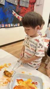 絵の具遊び☆
