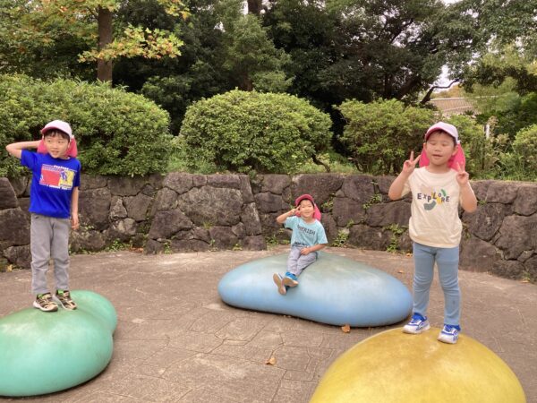 やっぱり楽しいお外遊び！